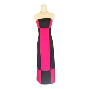 Vintage masquerade gown black and